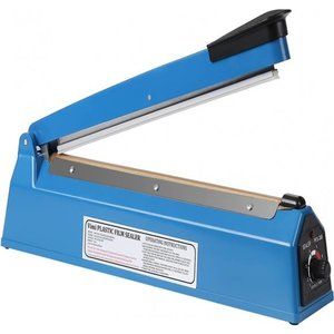 Impulse Heat Sealer Manual Bags Sealer Heat Sealing Machine 8Inch Impulse Sealer